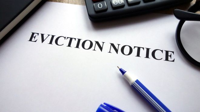 Eviction proceedings 